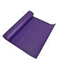 Purple OMSutra Studio Yoga Mat 6mm Deluxe by Alabaster, with textured surface for stability during yoga practice.