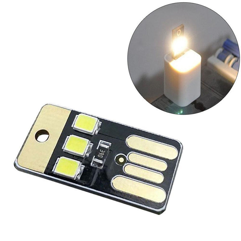 Mini pocket night lamp by Teal Simba, USB-powered bath and beauty light, compact and portable for convenient use.