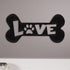 Canis Minor Puppy Love metal wall art decor featuring a playful puppy design for home and garden interior decoration.