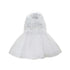 Lime Aeneas Aurora wedding dress for pets, featuring elegant white fabric and delicate design, perfect for special occasions.