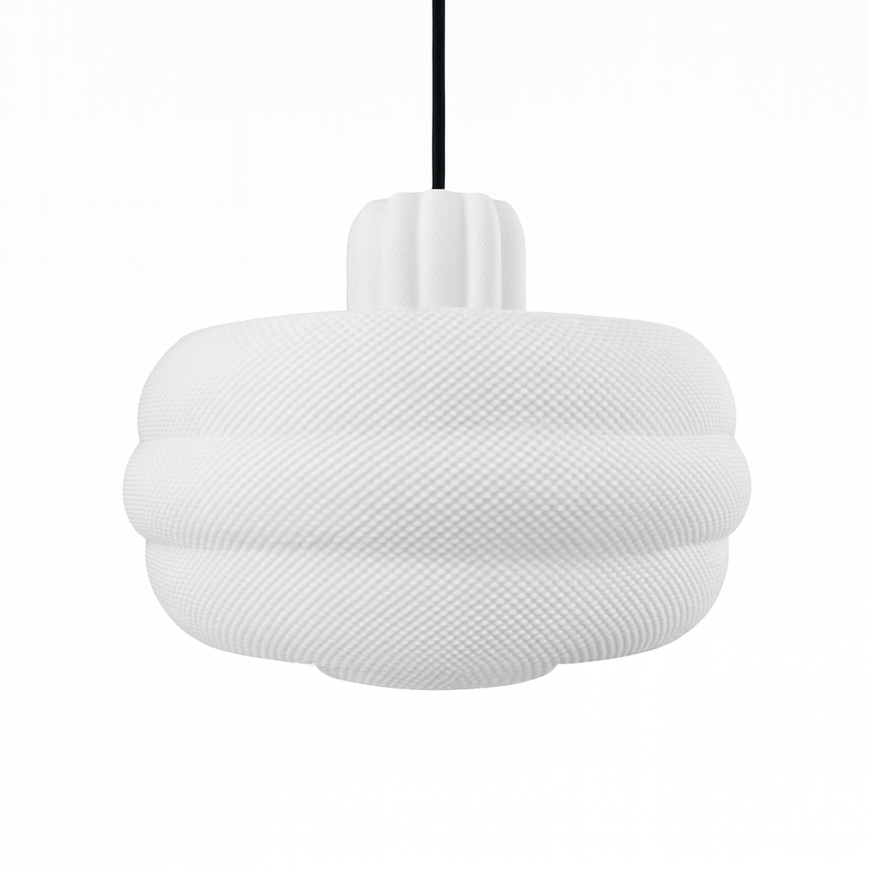 Black Dynasty Glow Pendant Lamp by Azure Pontus, showcasing modern lighting design with a sleek, elegant pendant fixture.