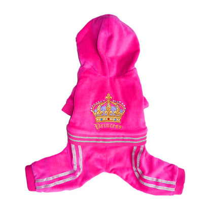Lime Aeneas Princess Jumper2 pet harness in pink with adjustable straps and decorative bow, suitable for small dogs or cats.