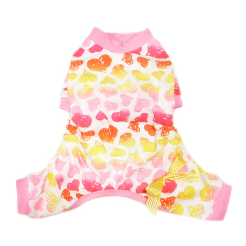 Lime Aeneas Piper Pets Pajama featuring soft fabric and playful design, perfect for keeping pets cozy and stylish.