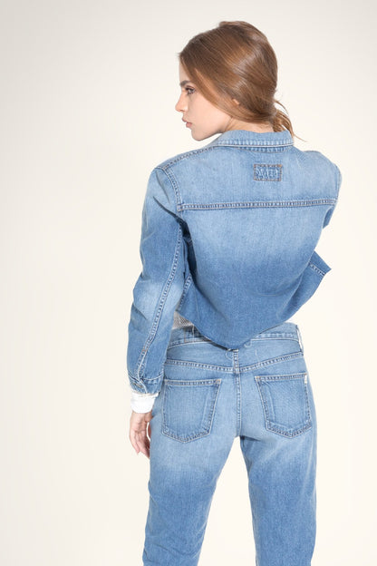 Olive Baobab Pixie Jacket in Good Times, women&