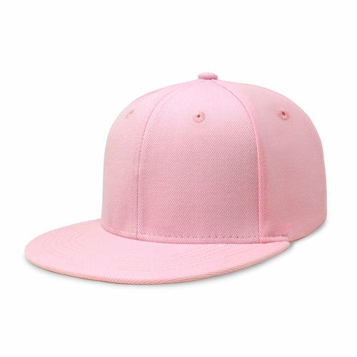 Crimson Hector Classic Flat Bill Snapback hat with adjustable polyester fit and breathable design, shown from the side view.