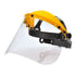 Clear visor front shield by Coral Danae, providing protection and comfort, shown in the image.