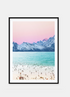 Scorpius Pink Sky 2 frame, a home decor piece with a vibrant pink sky design, perfect for adding color to your space.