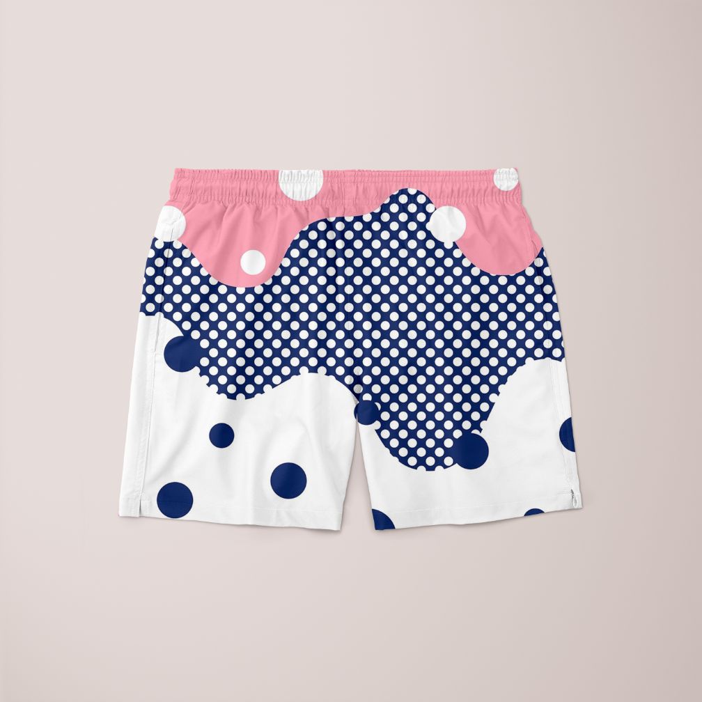 Sky Felix Polka Dots 3 T-shirts featuring playful polka dot patterns in vibrant colors on soft fabric.