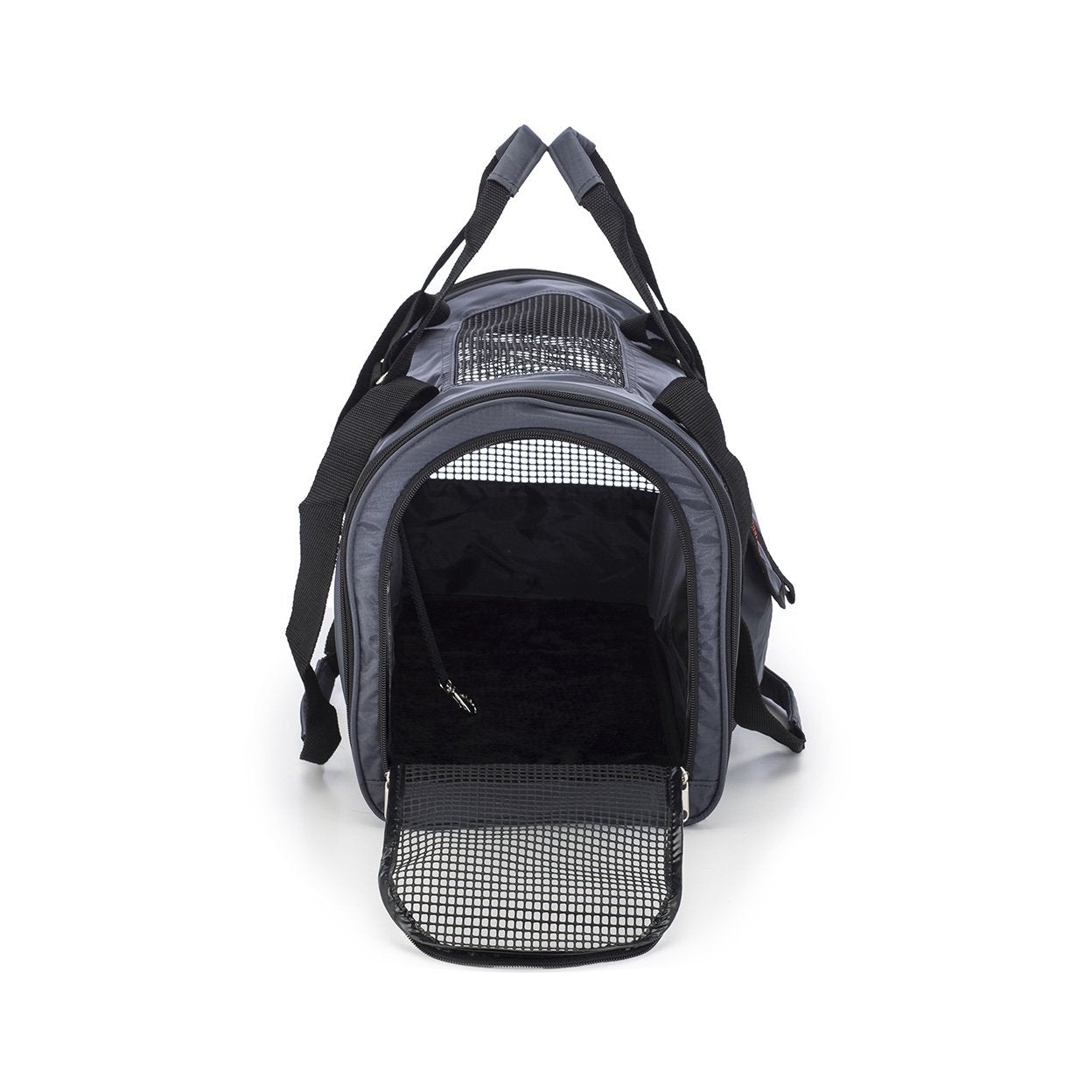 Pink Coconut 566 Jet Carrier pet carrier with mesh sides and padded handle, designed for comfortable pet transportation.