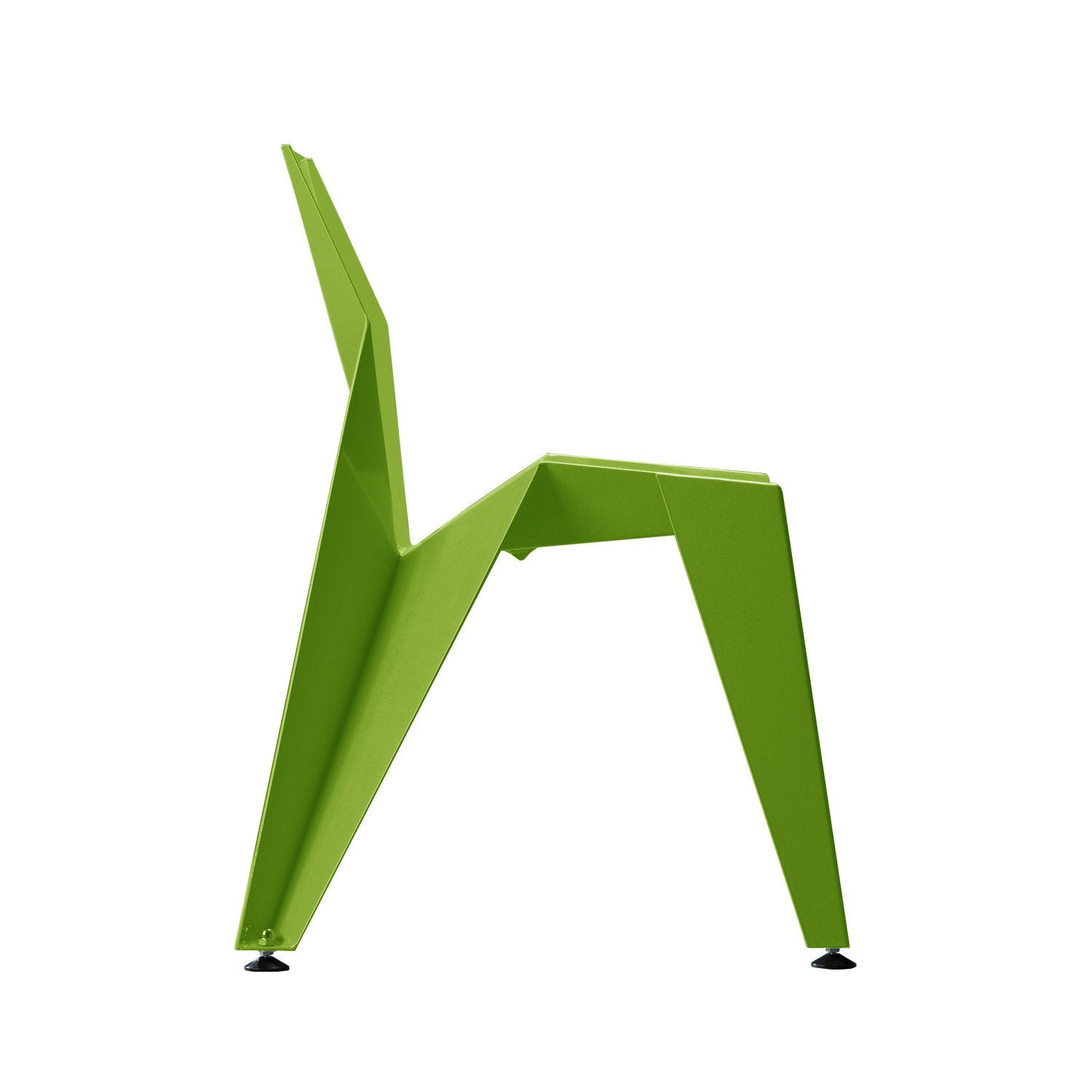 Pink Aether EDGE Chair in fresh green, showcasing a modern ergonomic design on a white background.