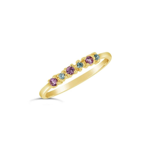 Yellow gold Carnival ring by Blue Theia from Jewelry &amp; Watches collection, featuring a detailed, elegant design.