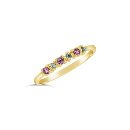 Yellow gold Carnival ring by Blue Theia from Jewelry &amp; Watches collection, featuring a detailed, elegant design.