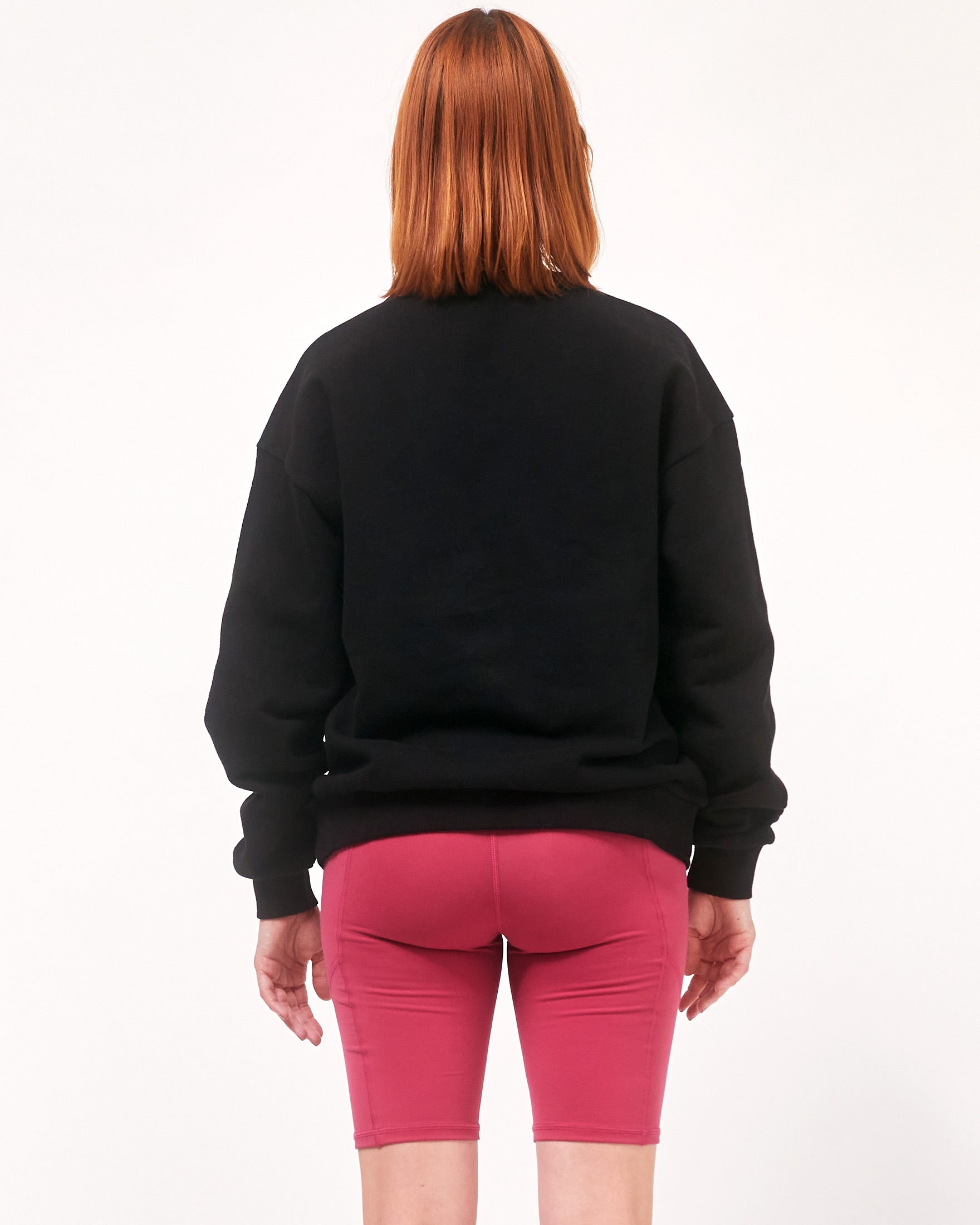 Black elegant blouse from Start2Finish with matching accessories, displayed on a hanger against a plain background.