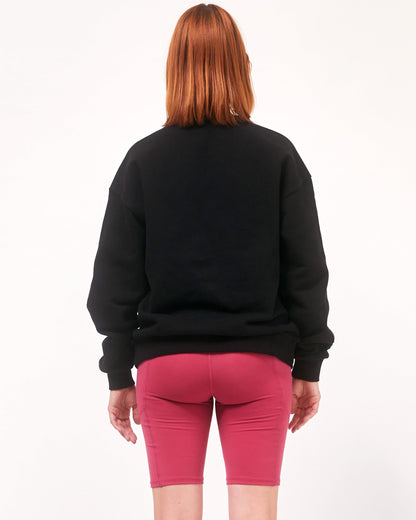 Black elegant blouse from Start2Finish with matching accessories, displayed on a hanger against a plain background.