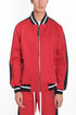 Red Lime Milo Rally Track Jacket for activewear, featuring a sporty design with a zip-up front and athletic fit.