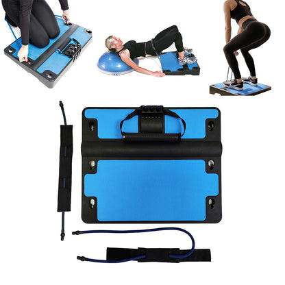 Copper Hecuba full home workout system for core and booty exercises, featuring versatile full-body fitness equipment.