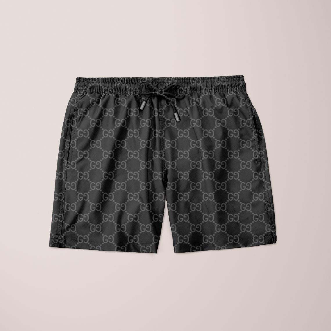 Scorpius Awe Pattern Shorts featuring colorful geometric design, casual clothing with a comfortable fit for everyday wear.