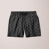 Scorpius Awe Pattern Shorts featuring colorful geometric design, casual clothing with a comfortable fit for everyday wear.