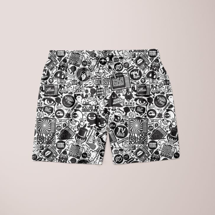 Scorpius Cin Shorts with lightweight fabric and relaxed fit, perfect for casual summer wear.