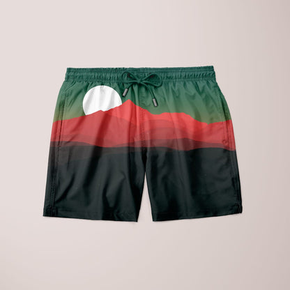 Create Nature shorts by Scorpius, lightweight clothing with a comfortable fit, shown on a model in a casual outdoor setting.