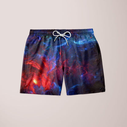 Sky Felix Fable Galaxy Shorts T-shirt featuring a cosmic galaxy print on soft fabric, ideal for casual wear.