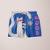 Sky Felix Mood Cat T-shirt featuring a colorful cat graphic on soft fabric, displayed on a plain background.