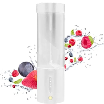 Maroon Asteria portable wireless electric blender for fresh juice mixing, compact kitchen appliance, suitable for home use