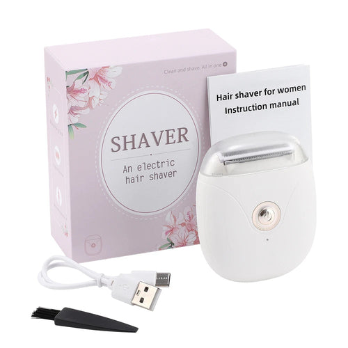 Maroon Asteria waterproof hair removal machine trimmer for women with knife tip, suitable for whole body hair removal.