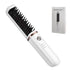 Maroon Asteria hot air hair dryer brush and multifunction electric hair straightener for smooth, styled hair.