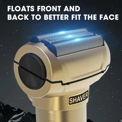 Maroon Asteria waterproof professional hair clipper and nose trimmer with sleek design, suitable for precise grooming and haircare.