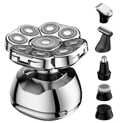 Maroon Asteria 9D electric shaver with full body wash function, men&