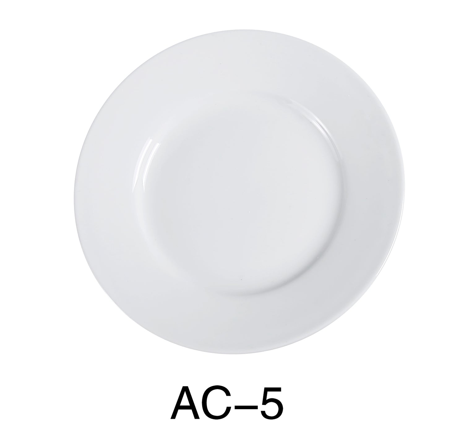 Lime Atlas Yanco AC-5 ABCO bread plate with decorative floral pattern, ceramic dish suitable for serving bread or small snacks.