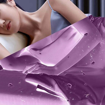 Maroon Asteria handheld vacuum cleaner for beds and living rooms, compact tool for effective cleaning of bedroom and living space.