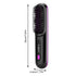 Maroon Asteria cordless hair straightener brush with LCD display and hot styling feature for smooth, straight hair.