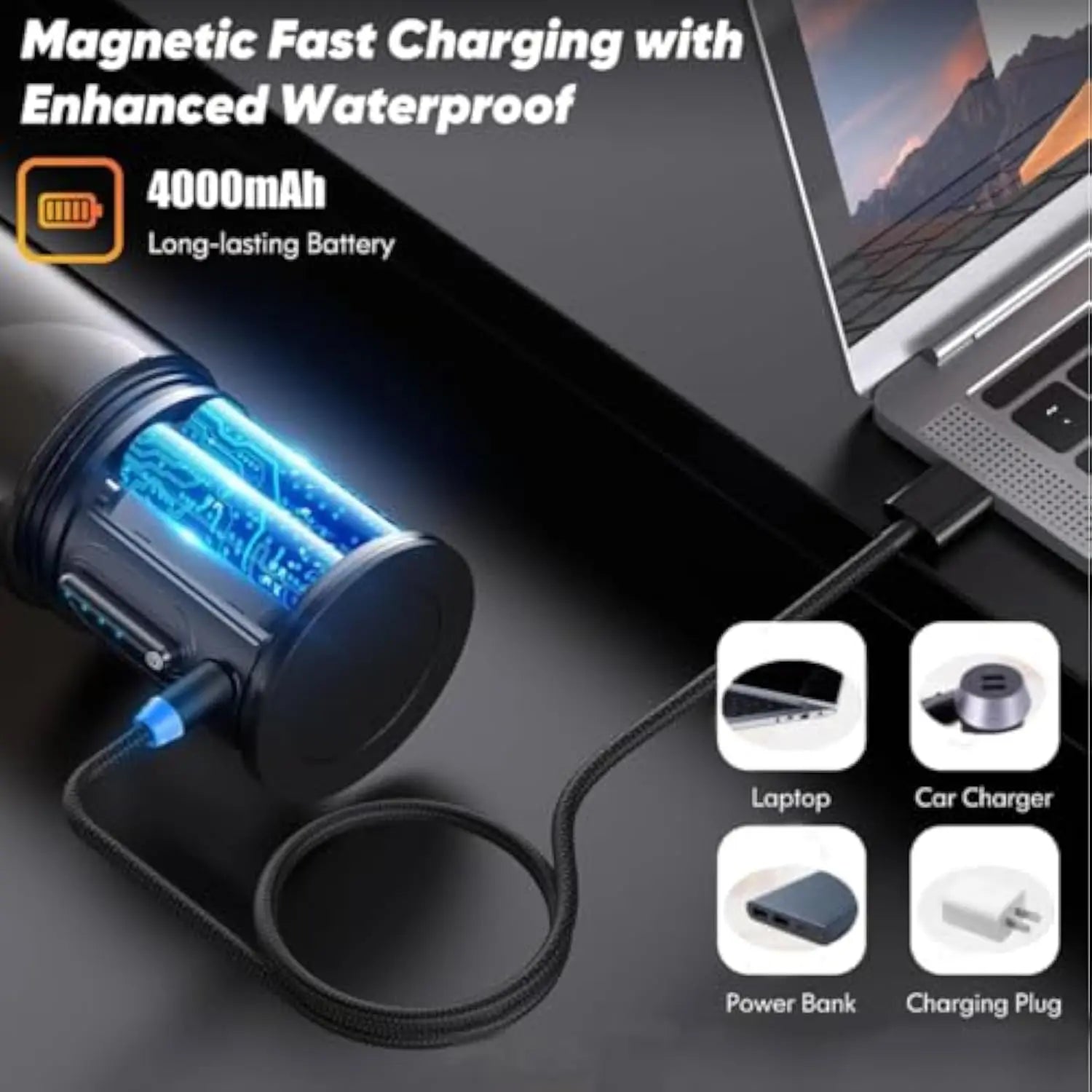 Maroon Asteria portable electric blender for fresh juice mixing, wireless charging mini kitchen appliance with a sleek design.