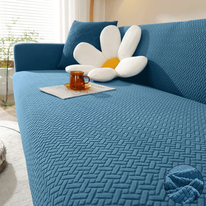 Stretch jacquard elastic sofa cover in polar fabric, designed for living room protection and style, by AliExpress.