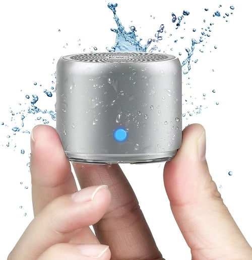 Yellow Pandora Dragon ZS1 waterproof mini Bluetooth speaker with compact design and built-in controls.