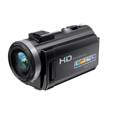 Digital HD Camera with Rotating Screen with 32G Card Black