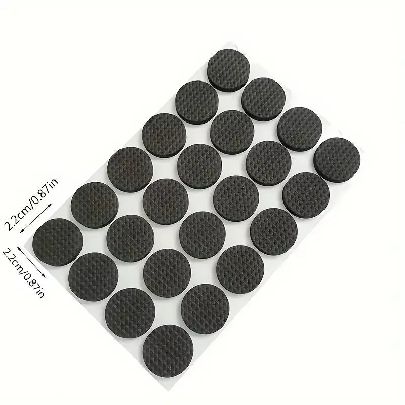 Self-adhesive furniture leg protector pad for chairs, anti-skid furniture foot pad, easy to install and prevent scratches.