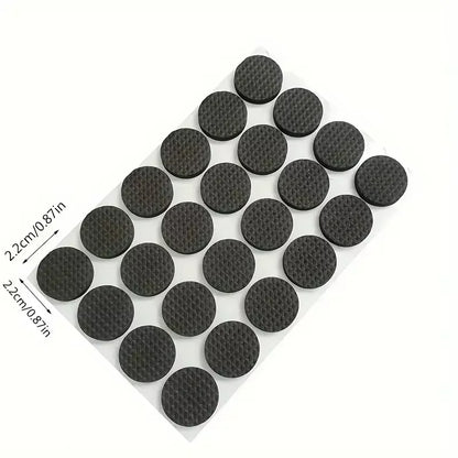 Self-adhesive furniture leg protector pad for chairs, anti-skid furniture foot pad, easy to install and prevent scratches.