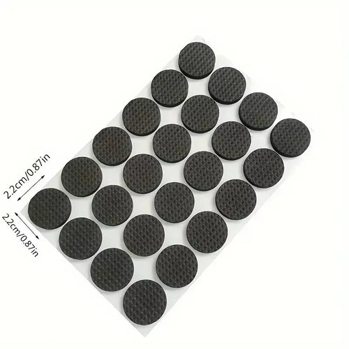 Self-adhesive furniture leg protector pad for chairs, anti-skid furniture feet pad, durable and easy to install.