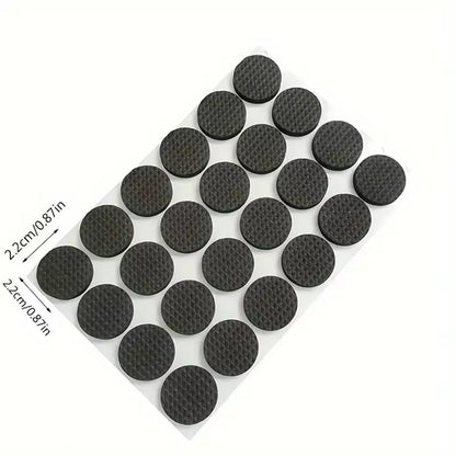 Self-adhesive furniture leg protector pad for chairs, anti-skid furniture feet pad, durable and easy to install.