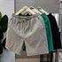 Raspberry Eurybia Frank luxury loose beach shorts in lightweight fabric with a relaxed fit and stylish design.