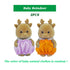 Cute rabbit doll from AliExpress 1/12 micro dollhouse collection, featuring reindeer, sheep, elephant, and squirrel figures.