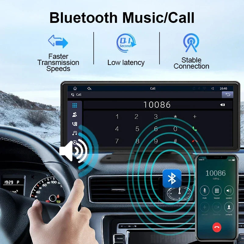 Universal Wireless Carplay Android Auto Car Screen