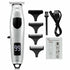 Maroon Asteria cordless electric hair clipper set with adjustable trimmer and shaver for professional haircare.