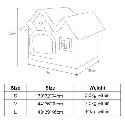 Yellow Pandora removable roof plush pet house with soft interior and cozy design for small pets.