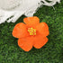 Raspberry Eurybia Away Hawaiian Flower Hair Clip with colorful floral design for hair decoration and styling.