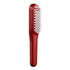 Maroon Asteria electric massage comb for hair, featuring vibrating teeth and ergonomic handle for relaxing scalp massage and hair care.