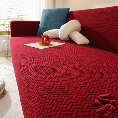 Stretch jacquard elastic sofa cover in polar fabric, designed for living room slipcover protection, by AliExpress.